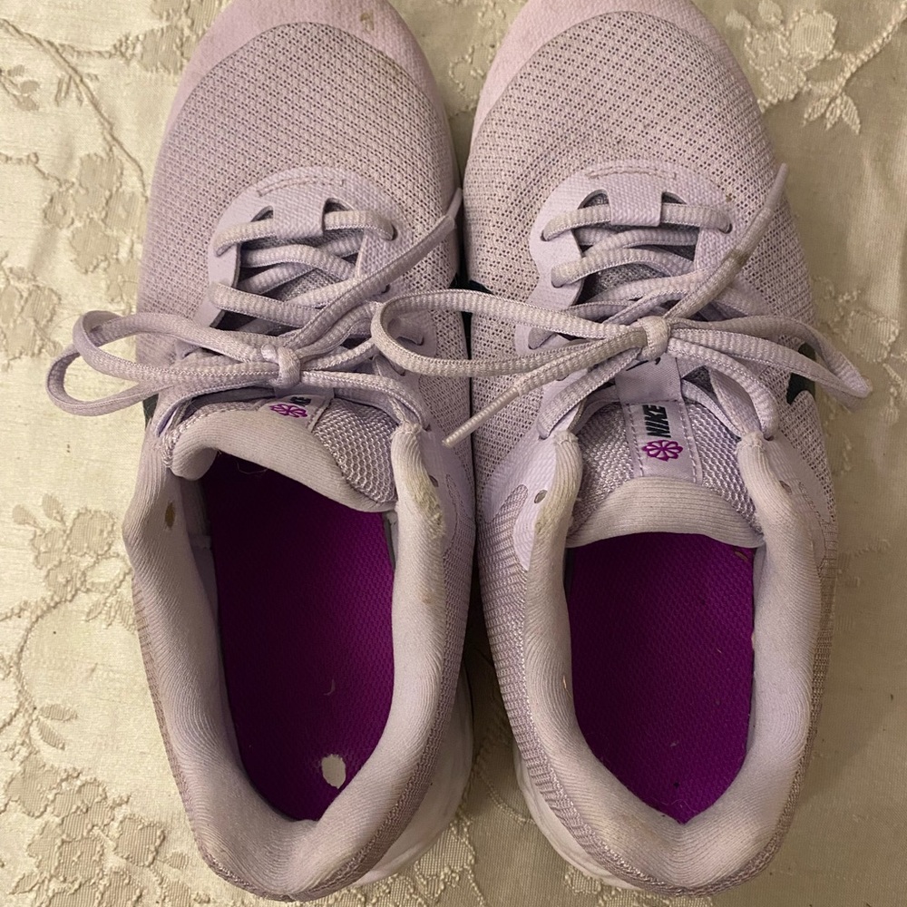 Lavender Nike Sneakers